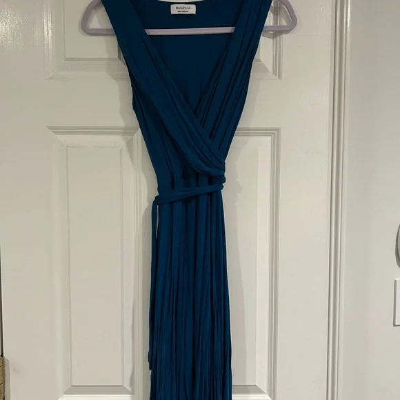 bailey 44 blue dress Women Slim Fit Royal Blue Ribbed Bodycon Dress – FYVA main image 0